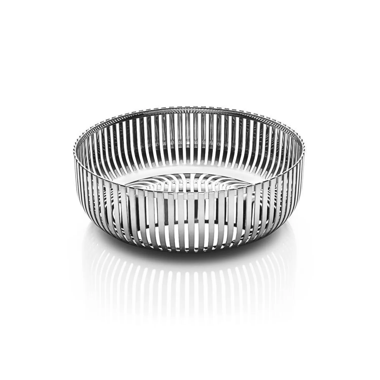 - Cestino - Frugtskål i blank stål - Ø15 cm^Alessi Clearance