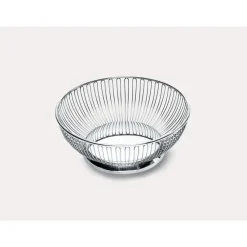 - Frugtskål i stål - Rund basket - Ø20,5 cm^Alessi Hot