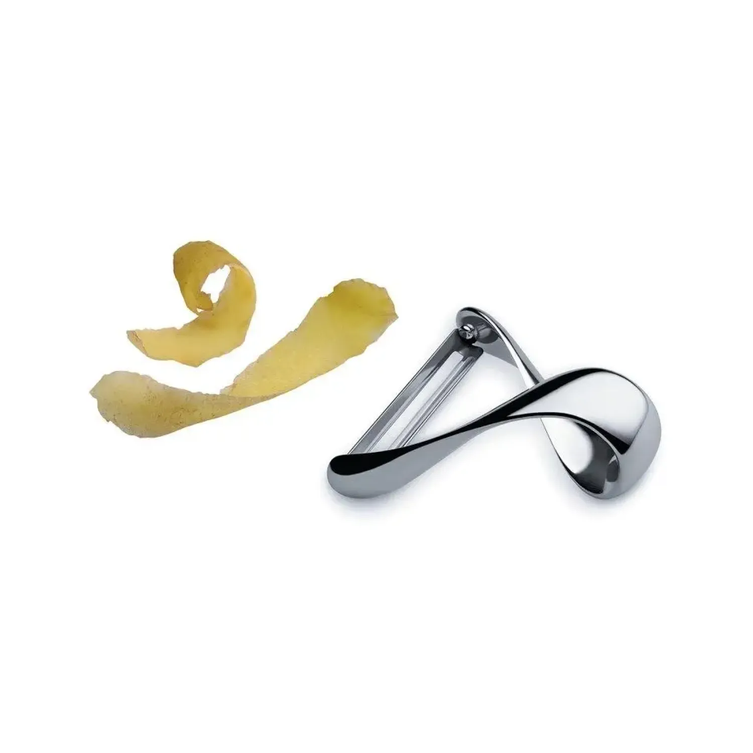 - Kartoffelskræller - SFRIDO - peeler i rustfrit stål*Alessi
