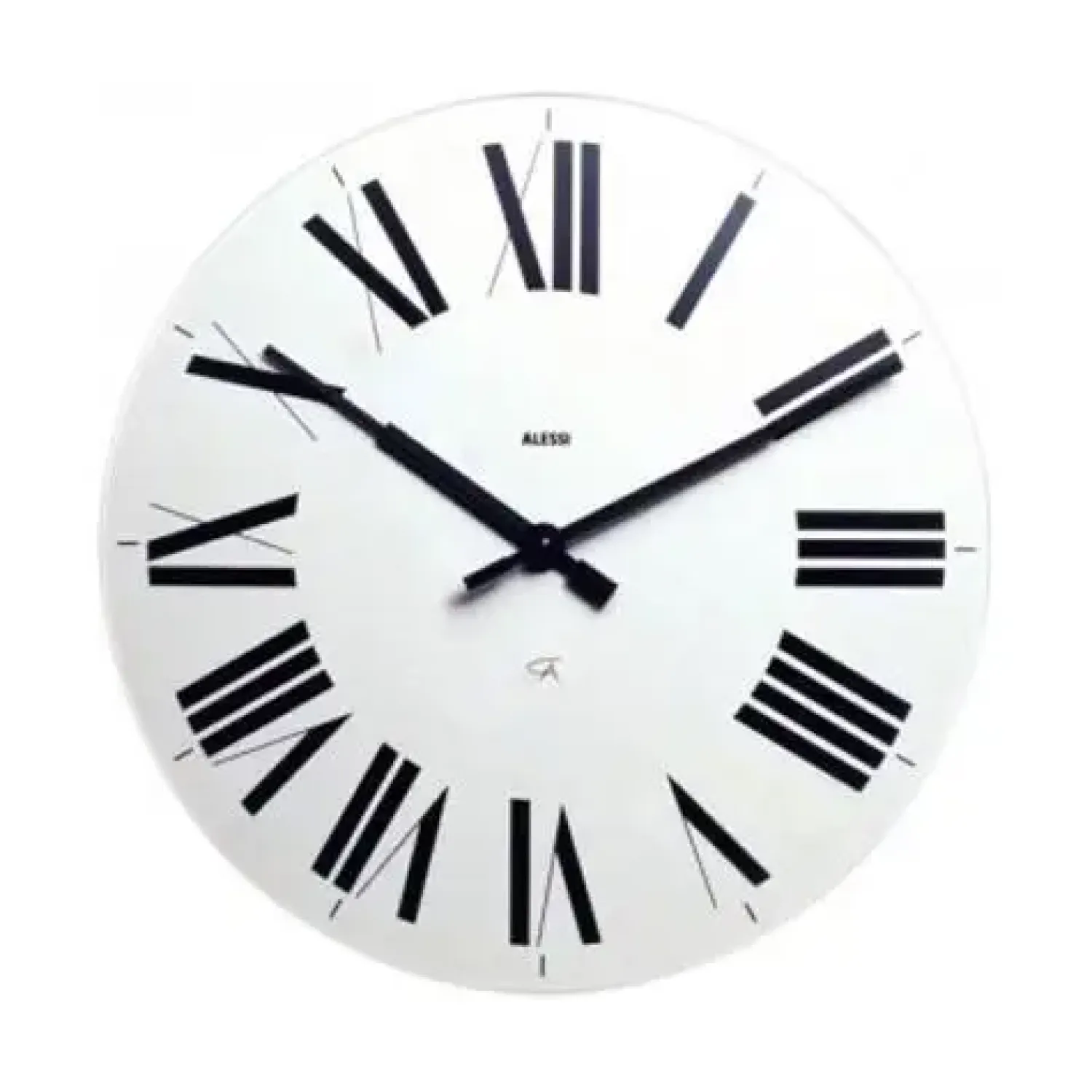 - klassisk vægur Firenze - Hvid*Alessi Sale