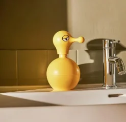 - Mr. Cold Sæbedispenser - Gul dispenser - Sjov figur*Alessi Clearance