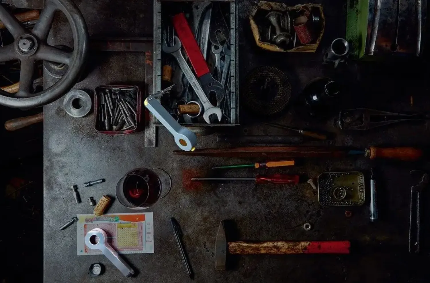 - Proptrækker - NOE - Aluminium Ø14,5 cm^Alessi New