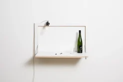 - Fläpps - Vægskrivebord - Secretary - Hvid - 80x50 cm^Ambivalenz Online