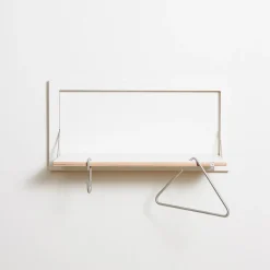 - Fläpps Hängrail - Knagerække/Hylde - Hvid*Ambivalenz Discount