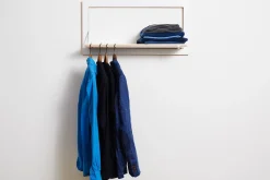 - Fläpps Hängrail - Knagerække/Hylde - Hvid*Ambivalenz Discount