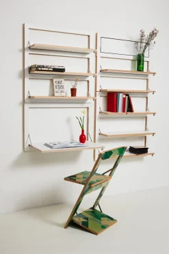 - Fläpps Hylde - 80 x 80 cm - Sort birk^Ambivalenz New