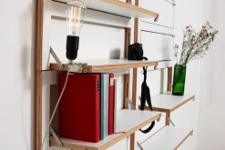 - Fläpps Hylde - 80 x 80 cm - Sort birk^Ambivalenz New