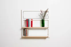 - Fläpps Hylde - 80 x 80 cm - Sort birk^Ambivalenz New