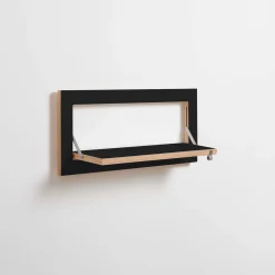 - Fläpps Hylde - 80 x 27 cm - Sort birk^Ambivalenz Online