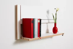 - Fläpps Hylde - 80 x 40 cm - Sort birk^Ambivalenz Best