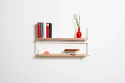 - Fläpps Hylde - 80 x 40 cm - Hvid birk*Ambivalenz Best