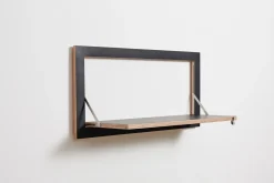 - Fläpps Hylde - 80 x 40 cm - Sort birk^Ambivalenz Sale