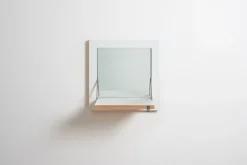 - Fläpps Vanity Spejl - 40 x 40 cm - Sort^Ambivalenz Discount