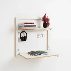 - Vægskrivebord - Fläpps Secretary - Hvid - 80x80 cm^Ambivalenz Best