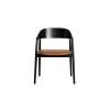 - AC2 Armstol - Sort, cognac læder^Andersen Furniture Online
