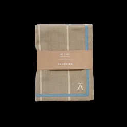 - Andersen Viskestykke - Beige/Blå*Andersen Furniture Best