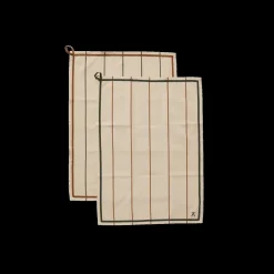 - Andersen Viskestykke - Grøn/Brun^Andersen Furniture Clearance