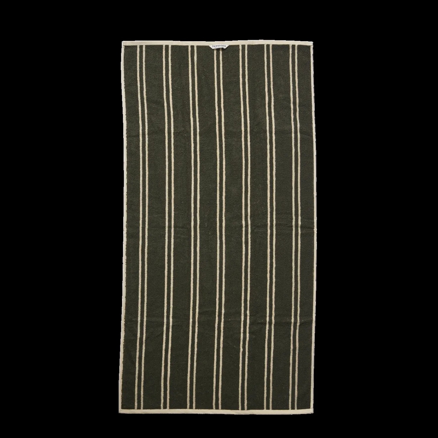 - Andersen Håndklæde - B70xL140 - Beige/Grøn^Andersen Furniture Best