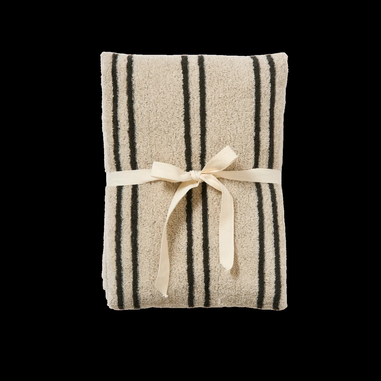 - Andersen Håndklæde - B70xL140 - Beige/Grøn^Andersen Furniture Best