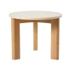 - Evoke Coffee Table - Eg/Marmor - Ø55 cm^Andersen Furniture