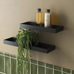 - hylde - Sort - 32x12 cm*Andersen Furniture Outlet