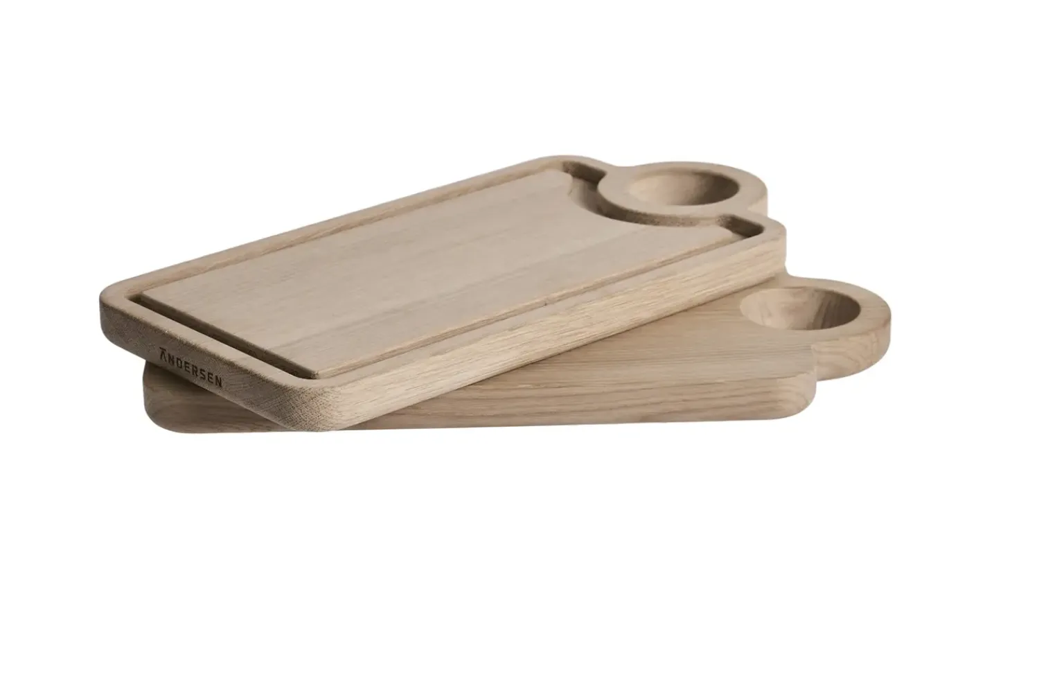 - Skærebræt - Circle Cuttingboard - 44,5 x 22 cm^Andersen Furniture