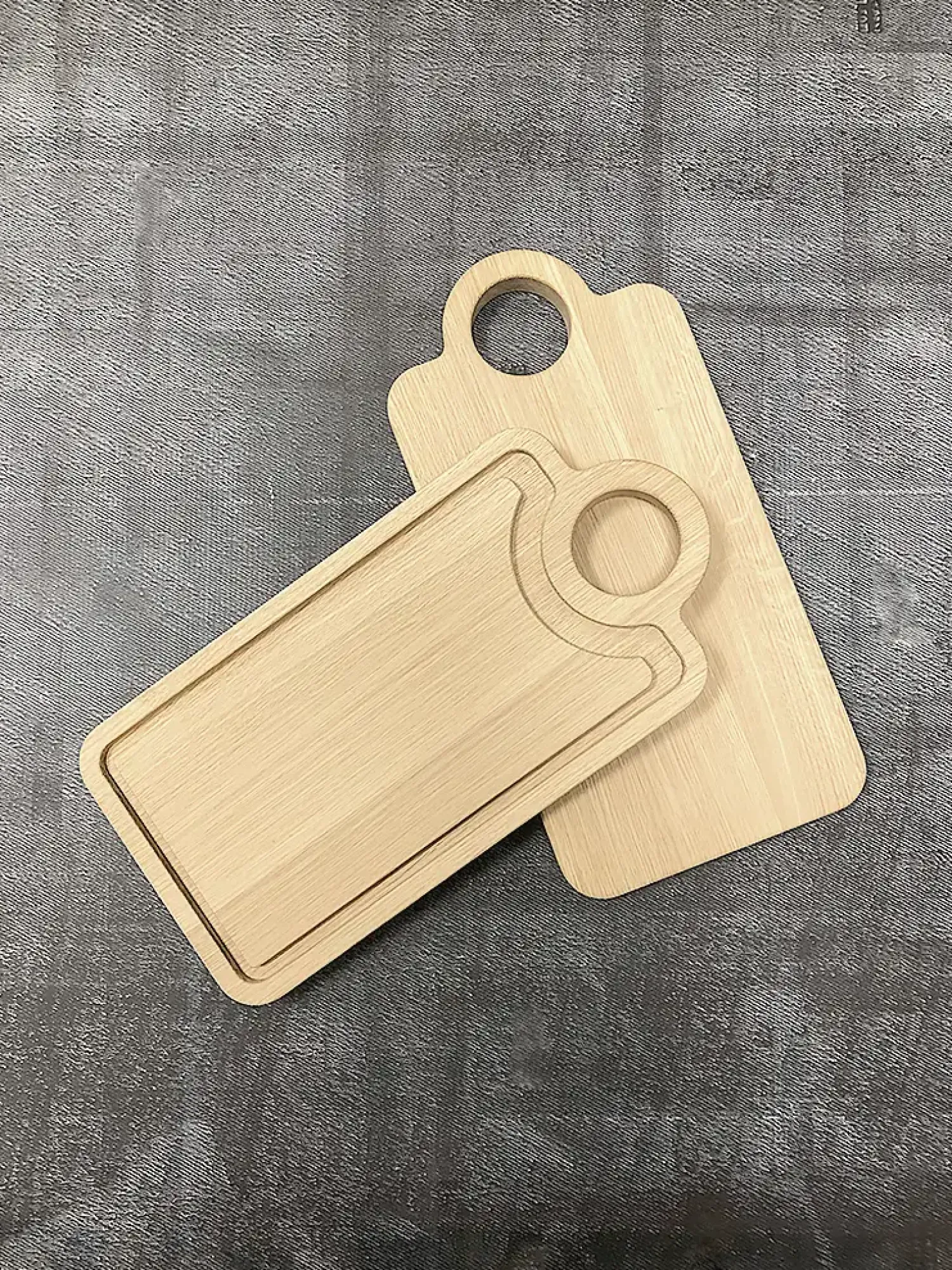 - Skærebræt - Circle Cuttingboard - 44,5 x 22 cm^Andersen Furniture