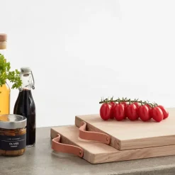 - Skærebræt med læderhåndtag - Large^Andersen Furniture New