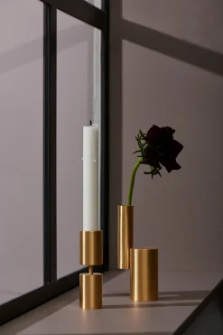 - Balance Lysestage/vase - Messing*Applicata Sale