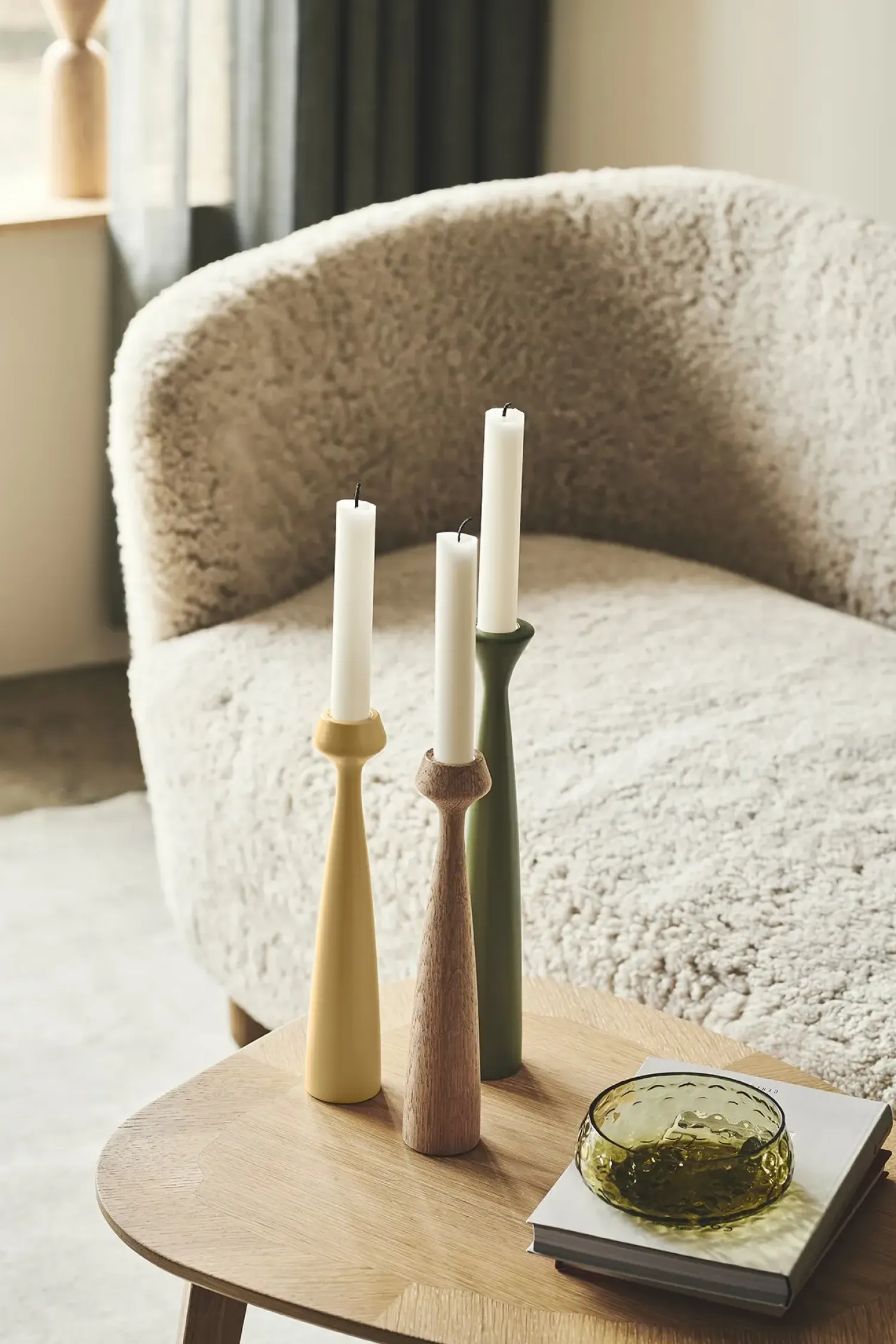 - Lysestage - Blossom - Lily - Smoked Oak/Eg*Applicata Outlet