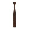 - Lysestage - Blossom - Tulip - Smoked Oak - Eg - 33,5cm*Applicata