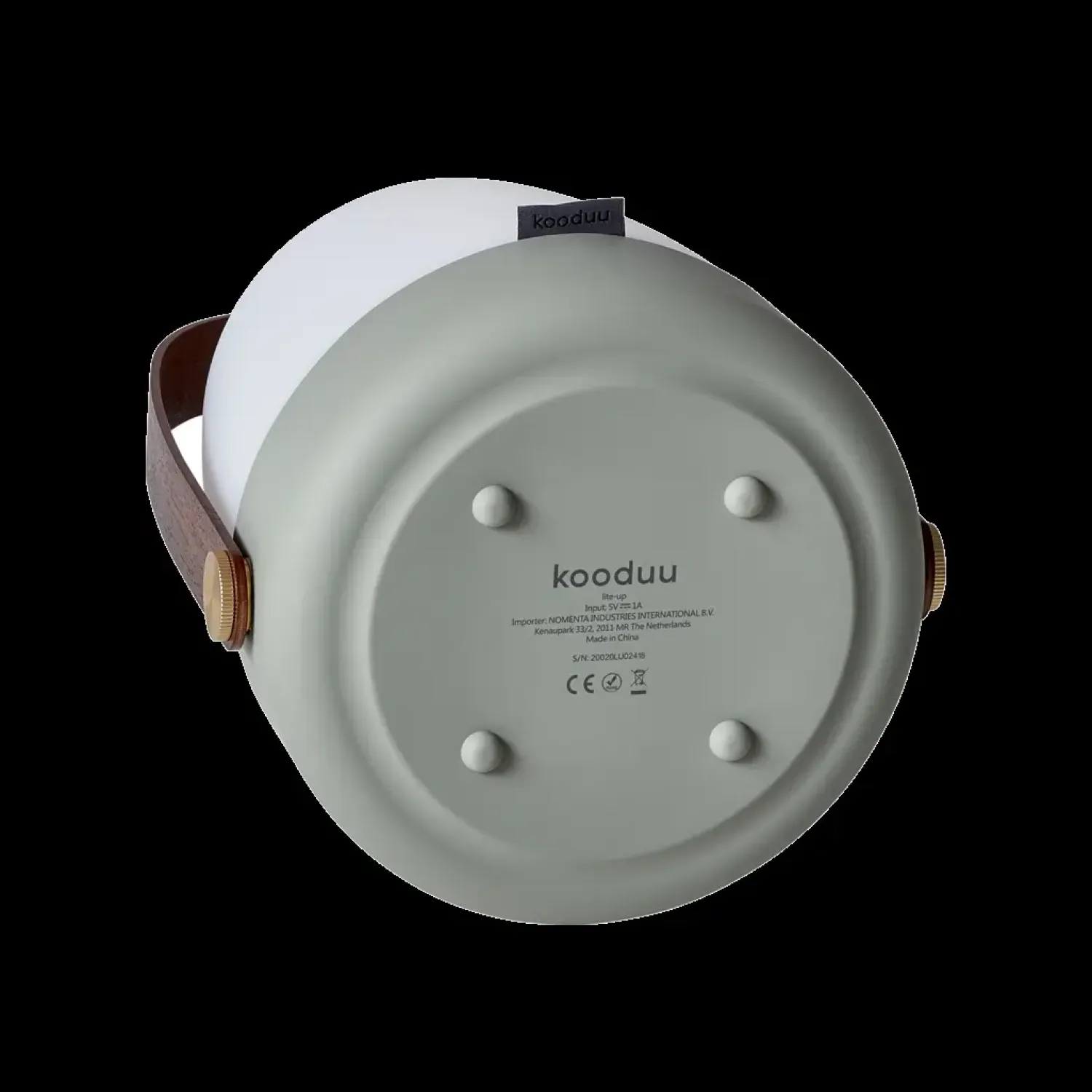 - Lysestage - Blossom Lilly - Oiled Oak - H:24,5 cm^Applicata Clearance