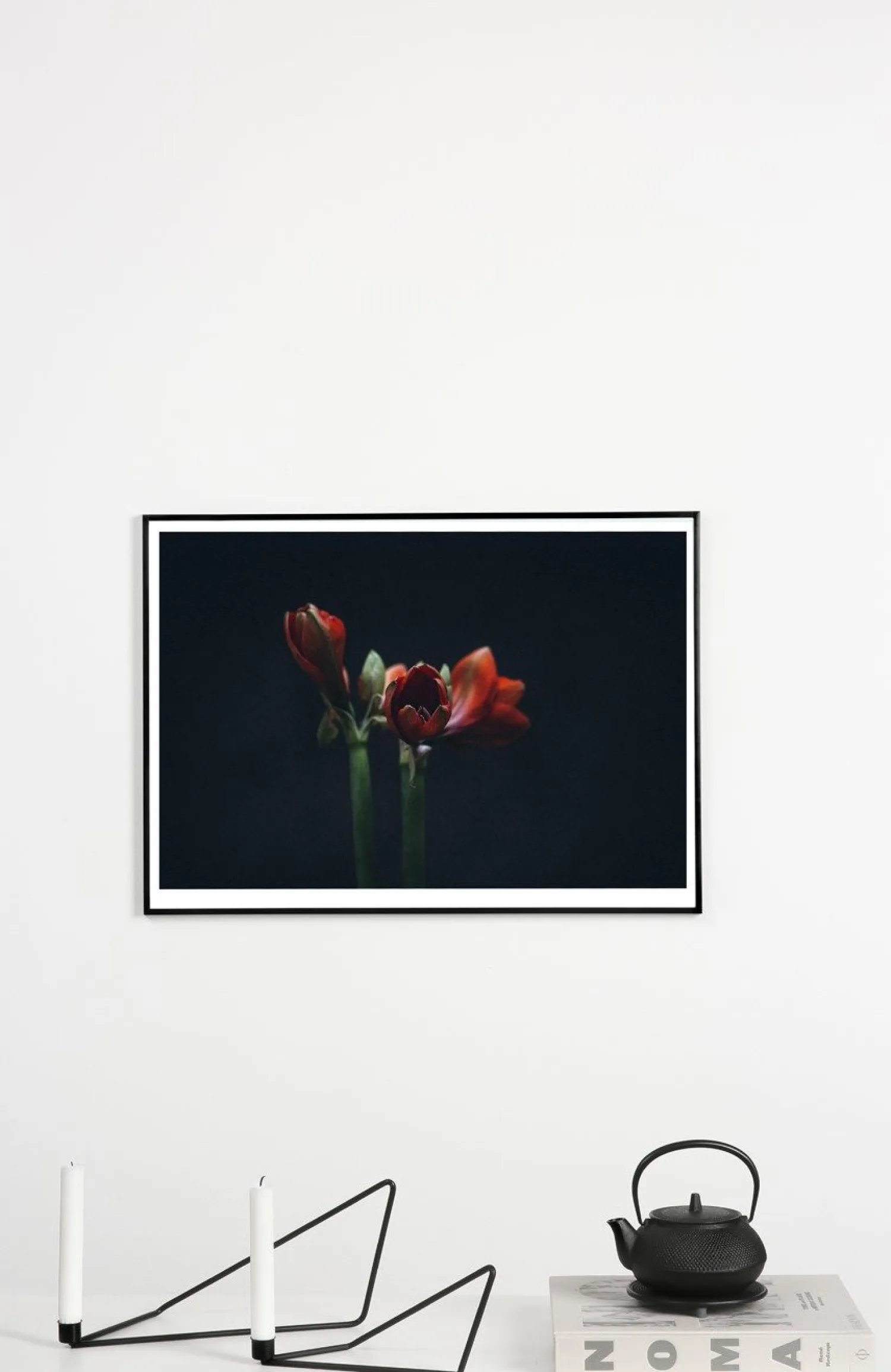 - Plakat - Dark red - Fotoplakat - 30x40 cm*Applicata Clearance