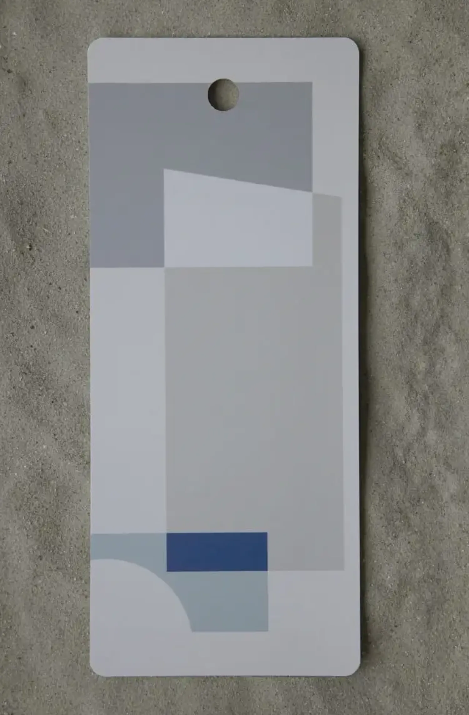 - Tapas Bræt - A Tribute to Colour - Sand/Blå - 40 cm^Applicata