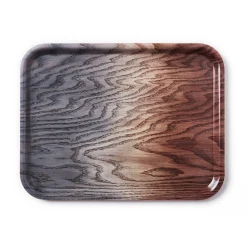 - Tribute to Wood Tray - Bakke i str. L - Brun*Applicata Hot