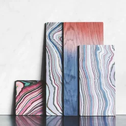 - Tribute to Wood Tapas - Fad i str. S - Blå*Applicata Clearance