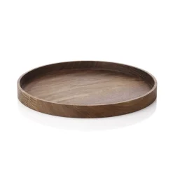 bakke - Luna Tray i røget eg - Ø28 cm*Applicata Discount