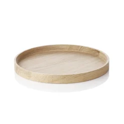 bakke - Luna Tray Bakke i Eg - Ø28 cm^Applicata Online