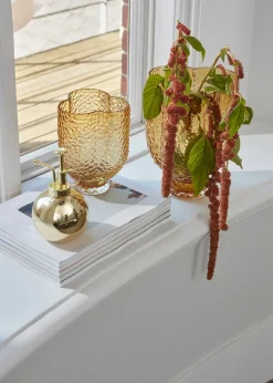 - ARURA Trio Vase Amber - Large - 18,5 x 16,2 x 25 cm*AYTM Clearance