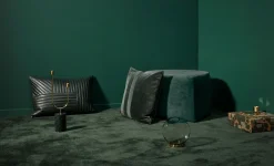 - Globe vase/krukke med fod - medium - forrest/messing^AYTM Online