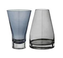 - Vase - Spatia - Sort glas*AYTM Clearance