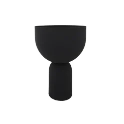 - Vase - Torus - Black/Black - H30 cm*AYTM Clearance