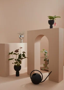 - Vase - Torus - Black/Black - H30 cm*AYTM Clearance