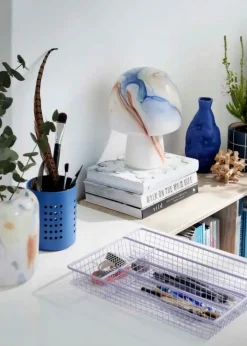 - Funghi bordlampe med marmorering - Multi^Bahne Discount