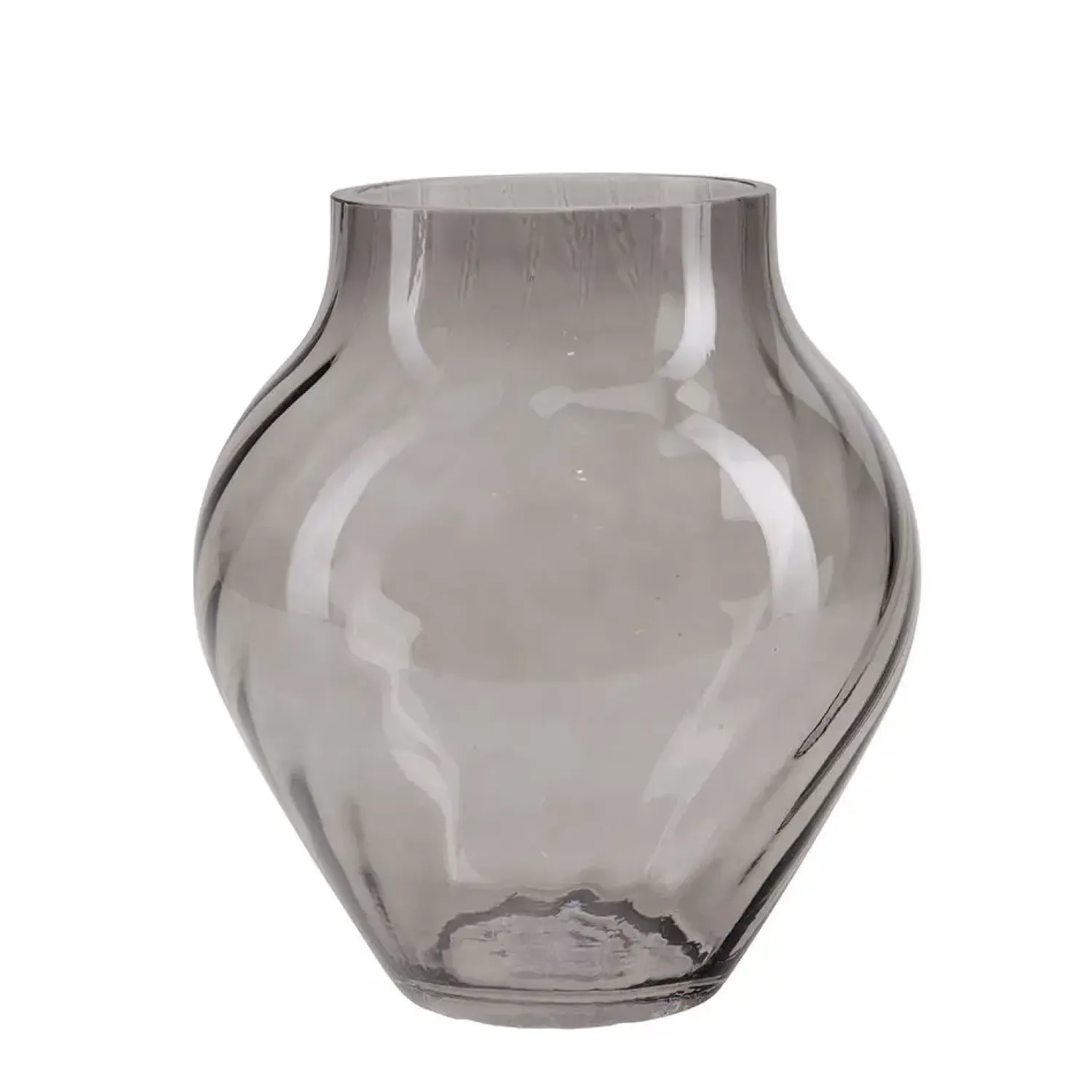 - Vase rund form - røg*Bahne Online