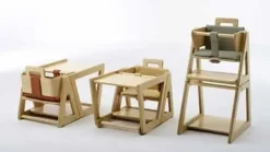 Barnestol med rustrød hynde fra HINDEVADGÅRD*Hindevadgaard Best