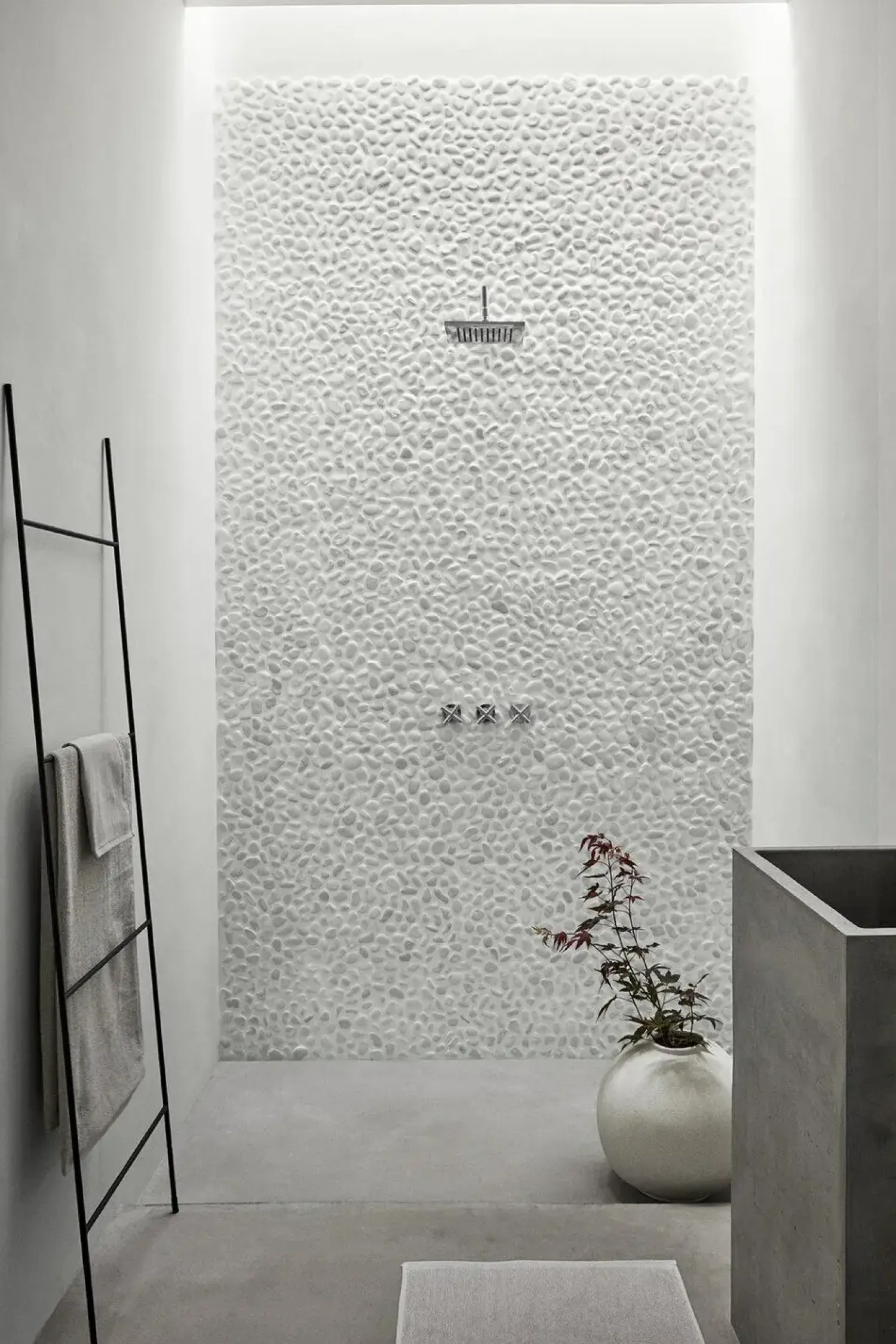 - Bathmat - Ashley Blue - PIANA -*Blomus Clearance