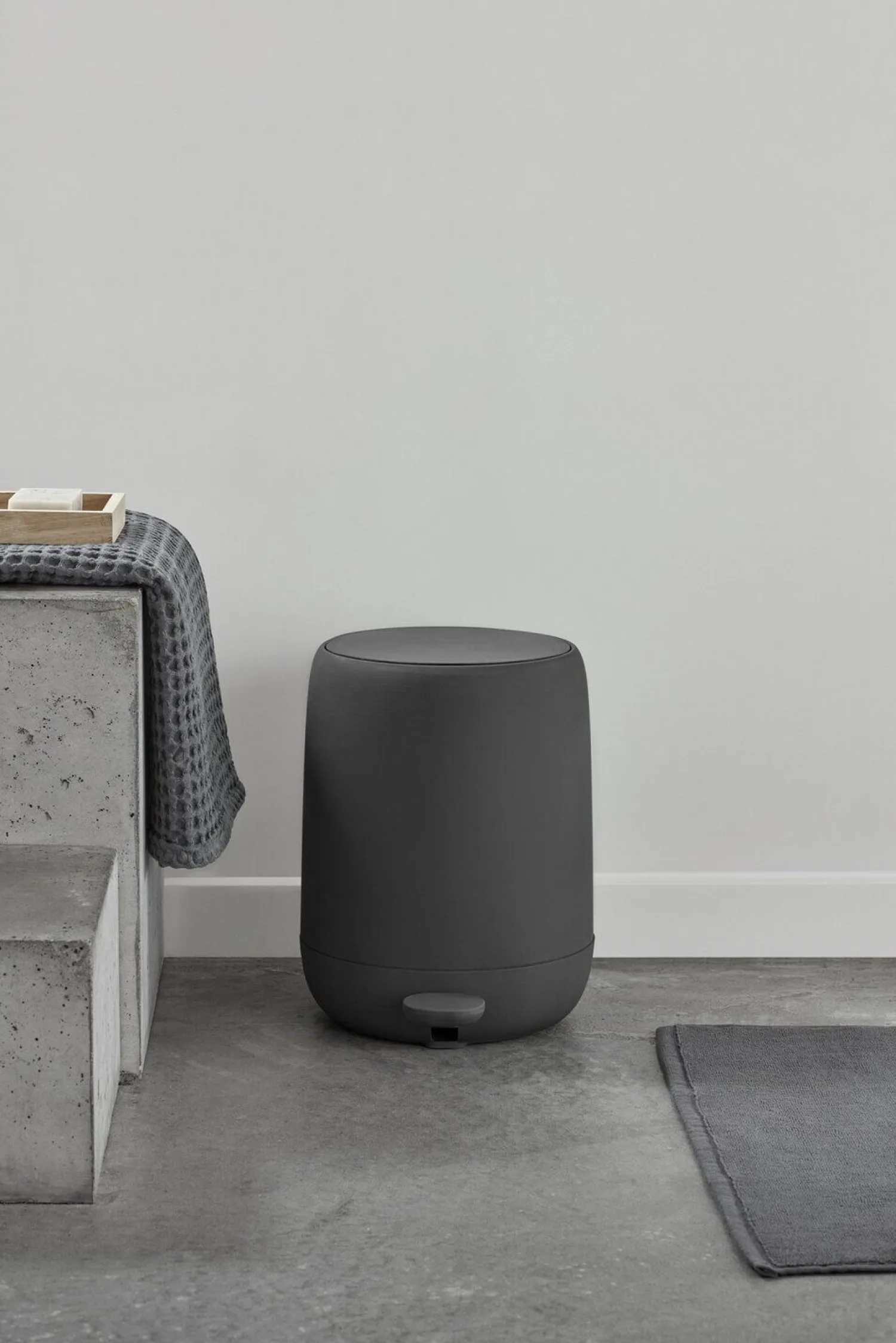 - Bathmat - Ashley Blue - PIANA -^Blomus