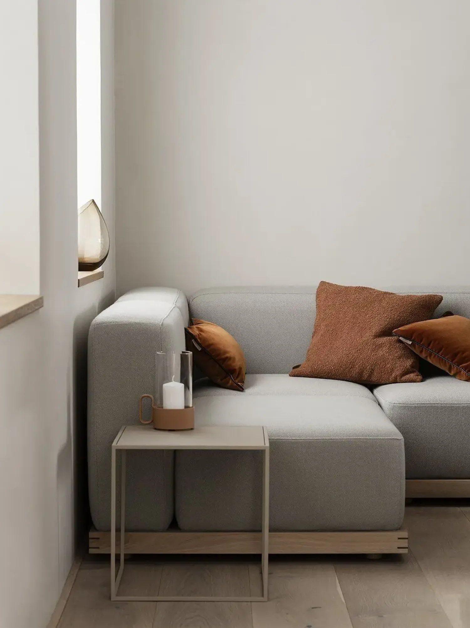 - Cushion Cover - 30 x 50 cm - Rustique Brown - VELVET*Blomus