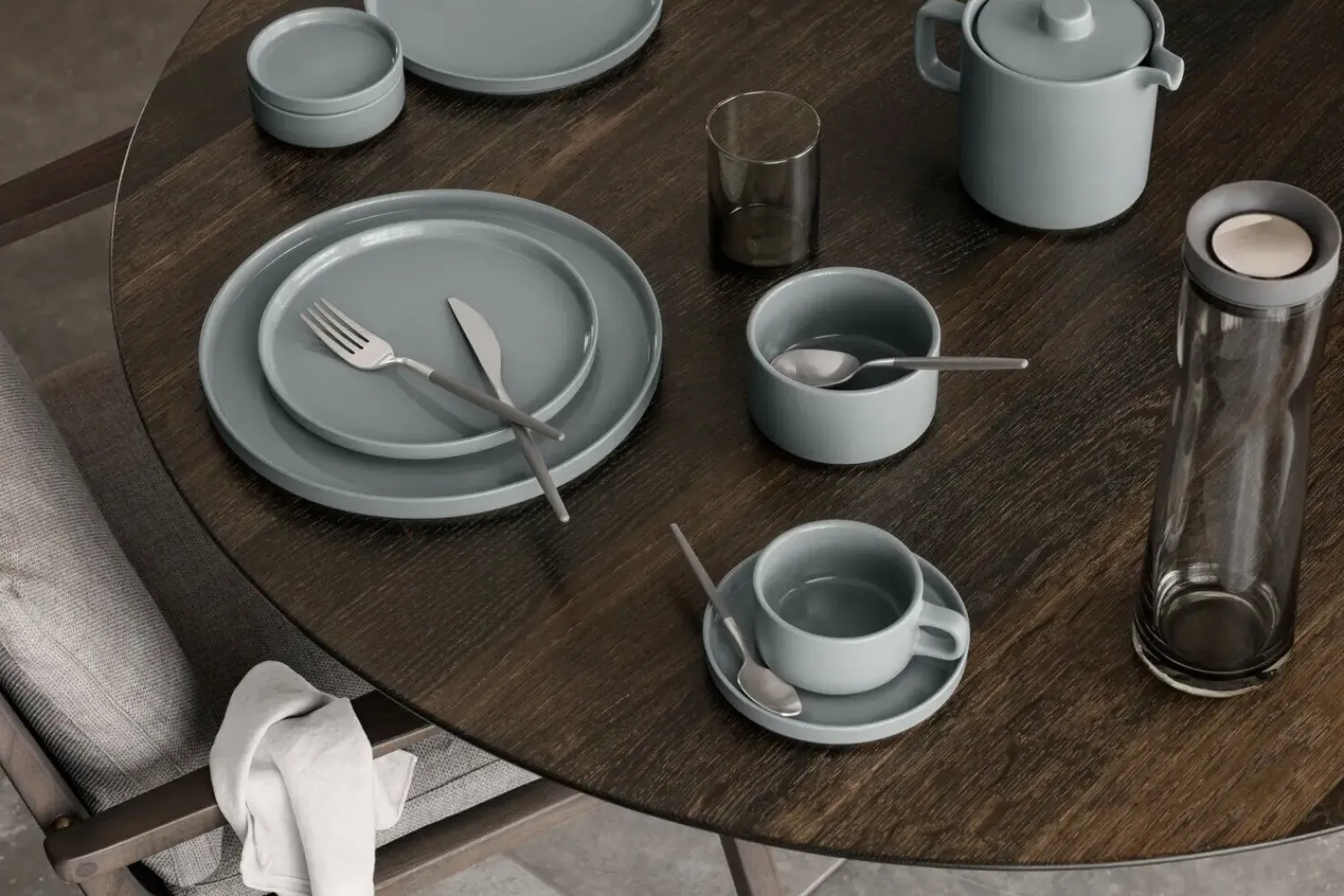 - Deep Plate - Agave Green - PILAR*Blomus Clearance